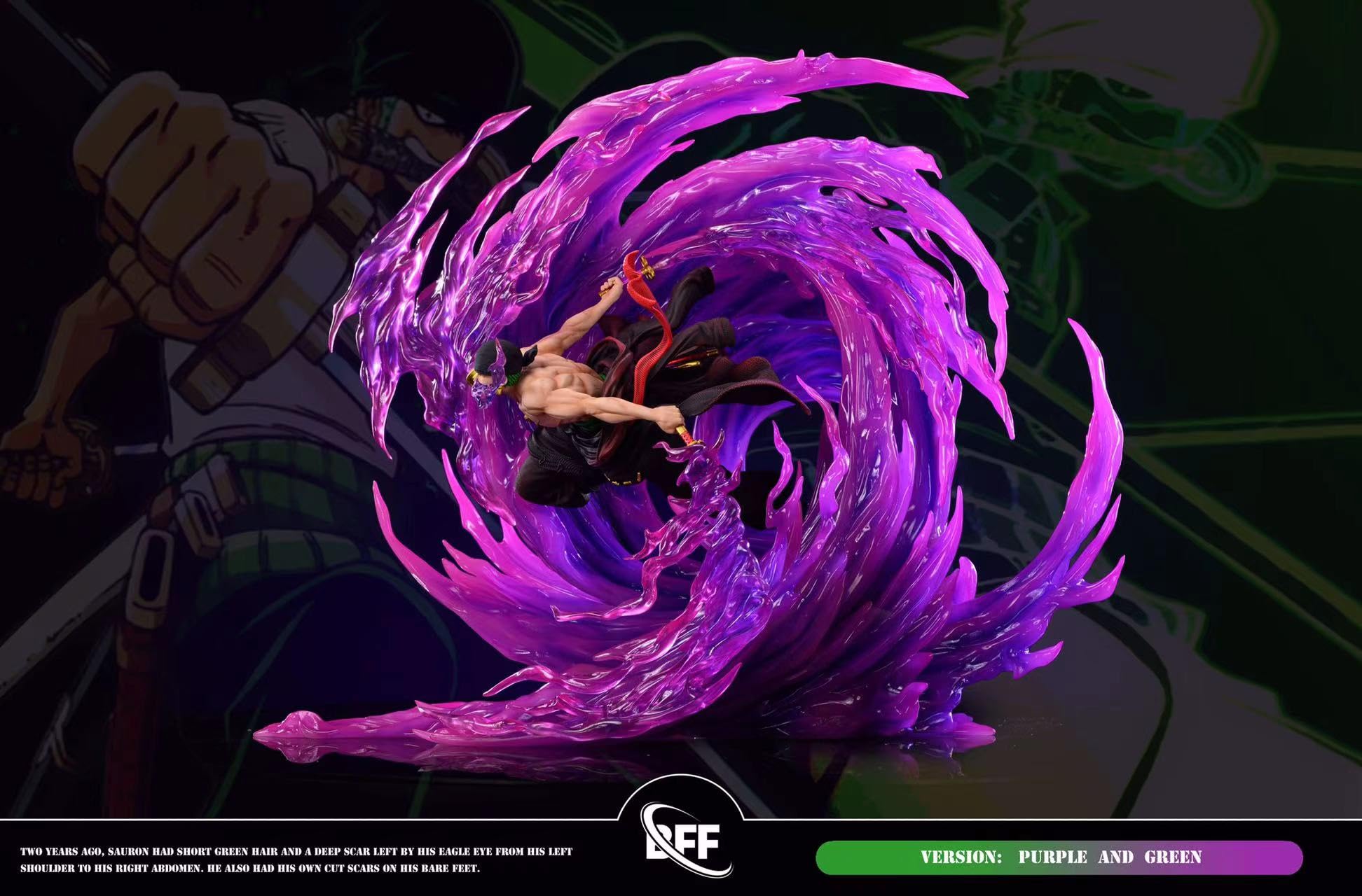 ワンピース JK  ロロノア・ゾロ B版 ガレージキット ガレキ スタチュー 91bFyUGeP1L._AC_UF350,